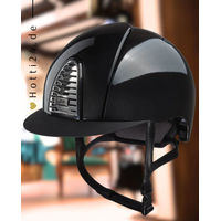 Produktbild von KEP Italia Reithelm Cromo 2.0 Black Shine Größe M in Schwarz mit Inlay