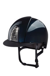 Produktbild von KEP Italia Reithelm Cromo 2.0 Shine mit Lederpad