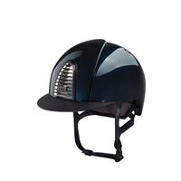 Produktbild von KEP Italia Reithelm Cromo 2.0 Shine mit Lederpad