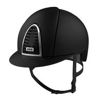Produktbild von KEP Italia Reithelm Cromo 2.0 Textile in Schwarz mit Pad