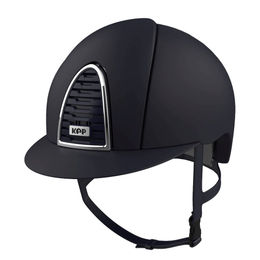 Produktbild von KEP Italia Reithelm Cromo 2.0 Textile Schwarz mit Pad