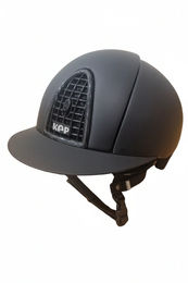 Produktbild von KEP Italia Reithelm Cromo Black Matt Schwarz Größe L 59-62 cm