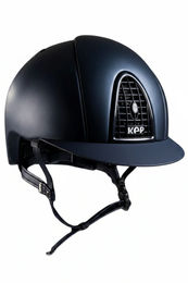 Produktbild von KEP Italia Reithelm Cromo Blue Matt in Blau Grösse M 51-58 cm aus Kunststoff
