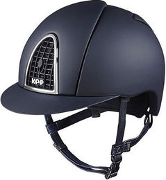 KEP Italia Reithelm Cromo Textile Blau Größe M mit Coolmax – Bild 1 von 1