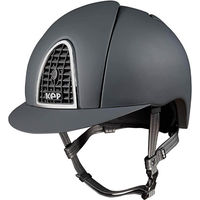 Produktbild von KEP Italia Reithelm Cromo Textile Grau Leder Größe L