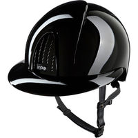 Produktbild von KEP Italia Smart Nova Metal Polish Polo Visor Reithelm aus Kunstleder