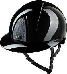 KEP Italia Smart Nova Metal Polish Star Silver Polo Visor Reithelm Schwarz Größe L 59-62 – Bild 1 von 1