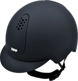 Produktbild von KEP Keppy Matt Reithelm für Kinder in Schwarz aus Kunststoff Größe 49