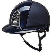 Produktbild von KEP Reithelm Cromo 2.0 Polish Black mit PoloVisier in Schwarz Größe M