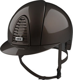 KEP Reithelm Cromo 2.0 Polish Frame & Grid Polish Schwarz Größe M – Bild 1 von 2