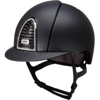 Produktbild von KEP Reithelm Cromo 2.0 Textile Crystal Black/Crystal Größe L