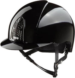 KEP Reithelm Cromo Smart Polish Black Größe M – Bild 1 von 1