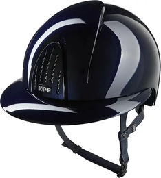 Produktbild von KEP Reithelm Smart Nova Metal Polish mit Visier Unisex Silber Blau Größe L