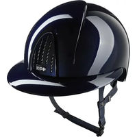 Produktbild von KEP Reithelm Smart Nova Metal Polish mit Visier Unisex Silber Blau Größe L