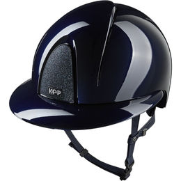 KEP Reithelm Smart Nova Metallpolitur Polo Visier Star Blue – Bild 1 von 2