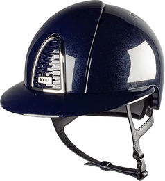 Produktbild von KEP Reithelm Visier Polo Cromo 2.0 Diamond Blau für Damen Größe M