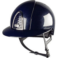 Produktbild von KEP Reithelm Visier Polo Cromo 2.0 Diamond Blau für Damen Größe M