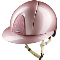 Produktbild von KEP Smart Nova Metal Polish Reithelm Pink mit Polo Visier Größe L 59-62