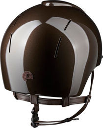 Produktbild von KEP Smart Nova Metal Polish Star Reithelm aus Kunststoff in Schwarz Blau Braun oder Silber