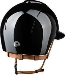 Produktbild von KEP Smart Nova Reithelm mit Polo Visor und beige Strap in Größe L