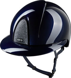 KEP Smart Nova Reithelm Polo Visor in Silber mit Metal Polish Star – Bild 1 von 3