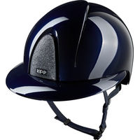 Produktbild von KEP Smart Nova Reithelm Polo Visor in Silber mit Metal Polish Star