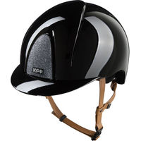 Produktbild von KEP Smart Nova Reithelm Star Silver mit beige Kunstleder Strap