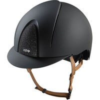 Produktbild von KEP Smart Nova Textile Reithelm beige mit Star Strap aus Kunstleder Größe L