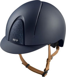 Produktbild von KEP Smart Nova Textile Reithelm beige mit Star Strap aus Kunstleder Größe M