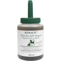 Produktbild von Keralit Huf-Elast Pflegeöl für Pferde mit Pinsel 475ml - 475 ml