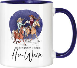 Keramiktasse mrs. RIDE Hü-Wein – Bild 1 von 3