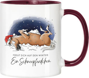 Keramiktasse Weihnachten mrs. RIDE – Bild 1 von 2
