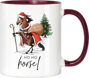 Keramiktasse Weihnachten mrs. RIDE – Bild 1 von 2