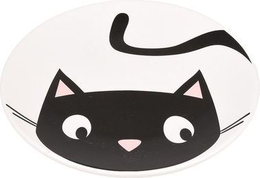 Produktbild von Keramikteller Katze Guus Flamingo Design 30 ml Ø 12,7 cm - 30 ml