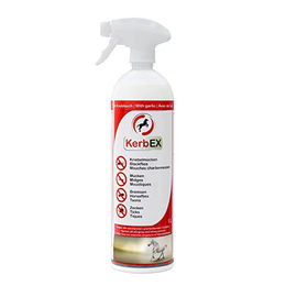 Produktbild von KerbEx Insektenschutz Fliegenspray mit Knoblauch Rot 1L inkl. Sprühkopf - 1 l