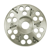 Produktbild von Kerbl 6 Cut Klauenschneidscheibe aus Aluminium für die Hufpflege 120 mm
