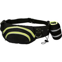 Produktbild von Kerbl Active Futterbeutel Trainings-Bauchtasche aus Polyester Schwarz Grün