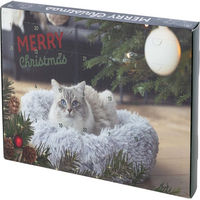 Produktbild von Kerbl Adventskalender für Katzen 24-teiliges Set