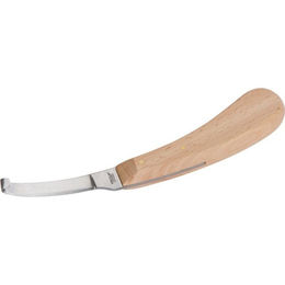 Produktbild von Kerbl Aesculap Huf- und Klauenmesser aus Edelstahl mit kleiner Klinge einschneidig rechts