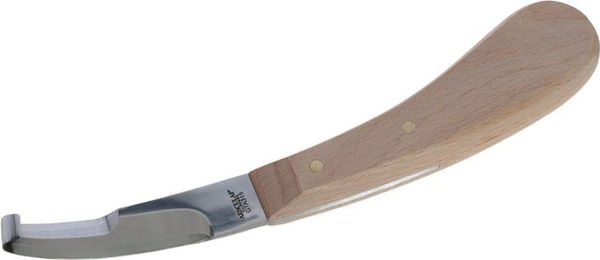 Kerbl Aesculap Huf- und Klauenmesser aus Edelstahl mit kleiner zweischneidiger Klinge – Bild 1 von 2