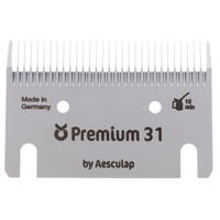 Produktbild von Kerbl Aesculap Schermesser-Set Premium aus Edelstahl für Pferd und Rind 31/15 Zähne
