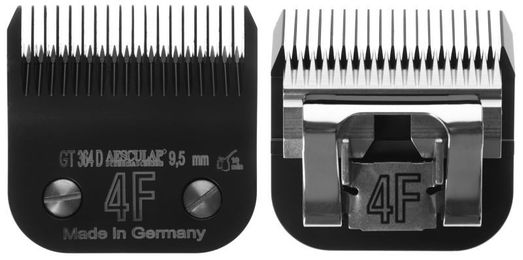 Kerbl Aesculap SnapOn Scherkopf mit DLC-Beschichtung Größe 4F 9,5 mm – Bild 1 von 4