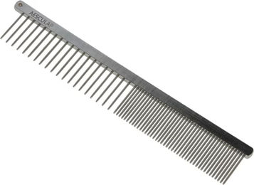 Kerbl Aesculap VH401 Fellkamm für Hunde mit Edelstahlgriff 190mm x 40mm – Bild 1 von 1