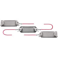 Produktbild von Kerbl AKO 3-fach Bandkupplung aus Edelstahl für Bandbreiten bis 40 mm 3er Set