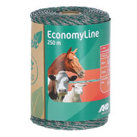 Produktbild von Kerbl Ako Fencing Elektrozaun Litze EconomyLine grün/grau 250 m