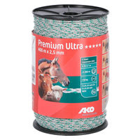 Produktbild von Kerbl AKO Premium Ultra Weidezaunlitze 400m weiß/grün