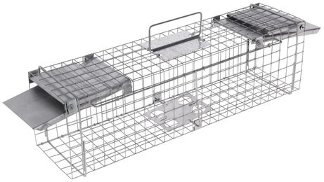 Kerbl Alive Predator Super Lebendfalle aus Metall für Marder Waschbär und Fuchs 105 cm – Bild 1 von 2