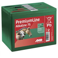 Produktbild von Kerbl Alkaline Trockenbatterie 9 Volt 75 Ah Weidezaunbatterie Grün - 9 Stk.