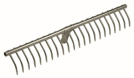 Produktbild von Kerbl Aluminium Fix Heurechen ohne Stiel mit 20 Zinken 65cm