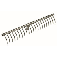 Produktbild von Kerbl Aluminium Fix Heurechen ohne Stiel mit 20 Zinken 65cm